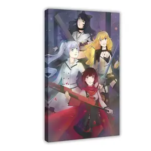 Anime Poster RWBY 48 bedroom canvas posters, hall wall art, bathroom canvas posters, home poster decoration