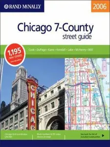 USED-Rand McNally Chicago 7-County Street Guide (Rand Mcnally Chicago 7 County Steet Guide) by Rand McNally and Company (Hardcover)