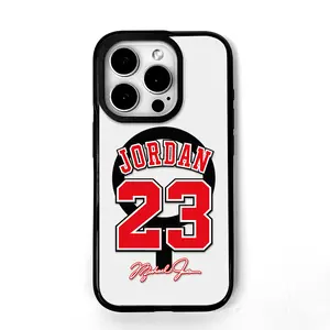 Legendary Basketball Player Number Jersey Phone Case，Classic Sports Fan Style for iPhone 17 16 15 14 13 12 11 Plus Pro Max.A17