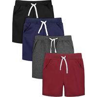 Black, Navy, Burgundy, Dark Gray