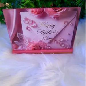 Elegant Mother’s Day Resin Gift – Handmade Floral Keepsake for Mom