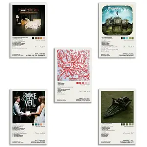 Pierce Poster The Veil Music Album Cover Signed Limited Canvas Poster  Unframed for Music Lovers