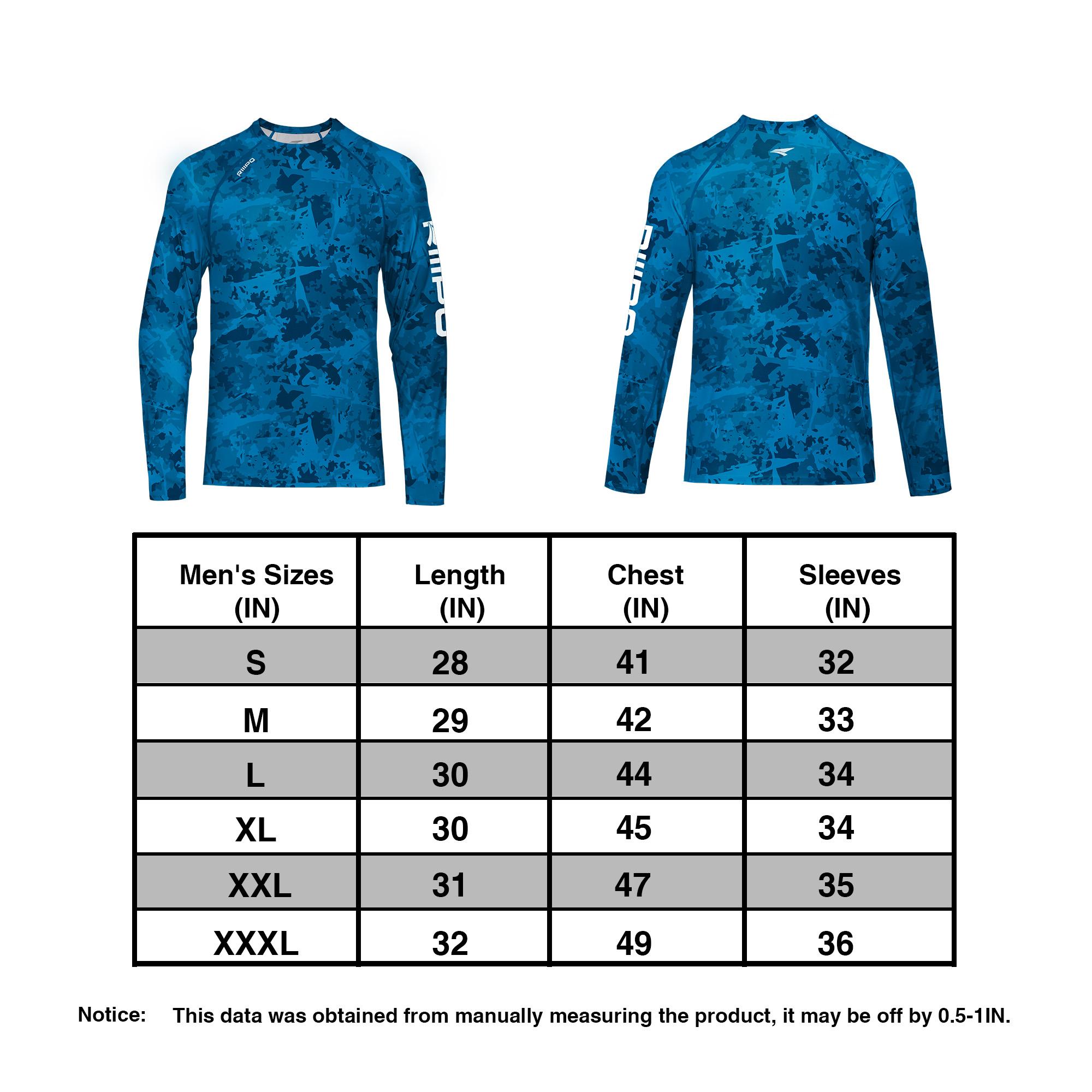 【Clearance】R30 Long Sleeve Crew Neck Sport T-Shirt w/ UV Detection Logo Thumbhole Men UPF 100+ Sun Protection Lightweight Quick Dry Moisture Wicking Breathable Cooling Athletic Activewear for Outdoor Sports Gym Workout Running Hiking Fishing Boating