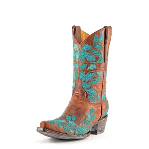 Yippee Ki Yay by Old Gringo Mahlia 10" Brass Boots