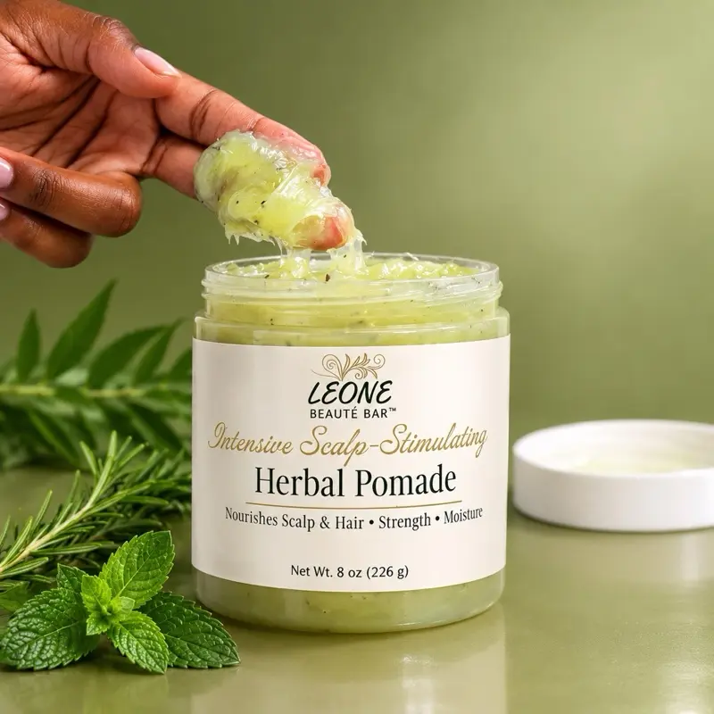 Intensive Scalp-Stimulating Herbal hair growth Pomade Pomade, a Daily Hair Care Product for Healthy Hair Growth and Styling, 8 oz, Hair Care Products, Daily Care