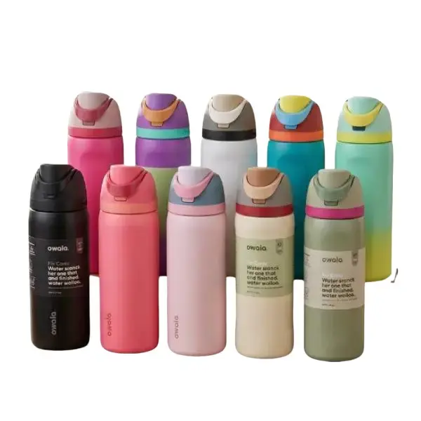 Owala 24 oz Insulated Water Bottle | Leakproof Flip Straw
