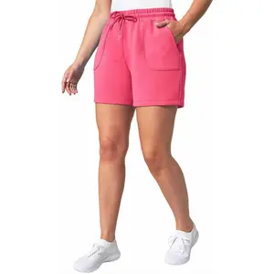 Mondetta Womens Midweight Ribbed Scuba Short