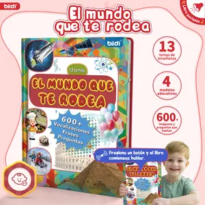 Montessori Spanish eBooks Audiobooks Children's Toys Learning Books Early Learning Books Learning Toys for Babies 2+ Birthday Gifts