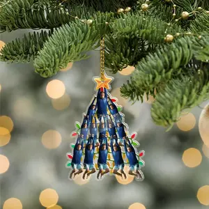 T.robinson Zipline Ornament, I Think You Should Leave, ITYSL, Double Sided Acrylic Ornament