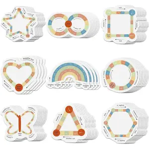 72 count  Sensory Stickers Calm Stickers Adhesive Textured Mental  Strips Mindfulness Fidget     Items for Desk  Office Counselor(Return Breathe)