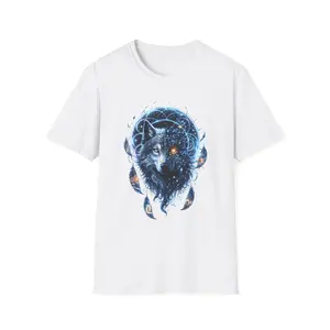 Mystic Wolf Galaxy T-Shirt