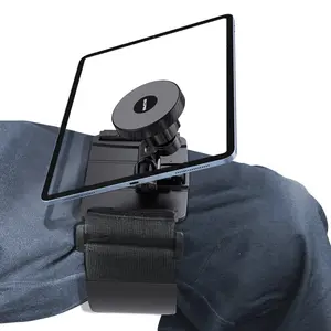 OHLPRO Tablet Magnetic Holder, Pilot Kneeboard for iPad & 7"-11" Tablets, Upgraded 1 Pack Elastic Strap for Secure Fit on Thigh, Adjustable Viewing Angles, Premium Plastic Material, Ideal for Aviation & Watching, Pilots Accessories Aviation, iPad Magnetic