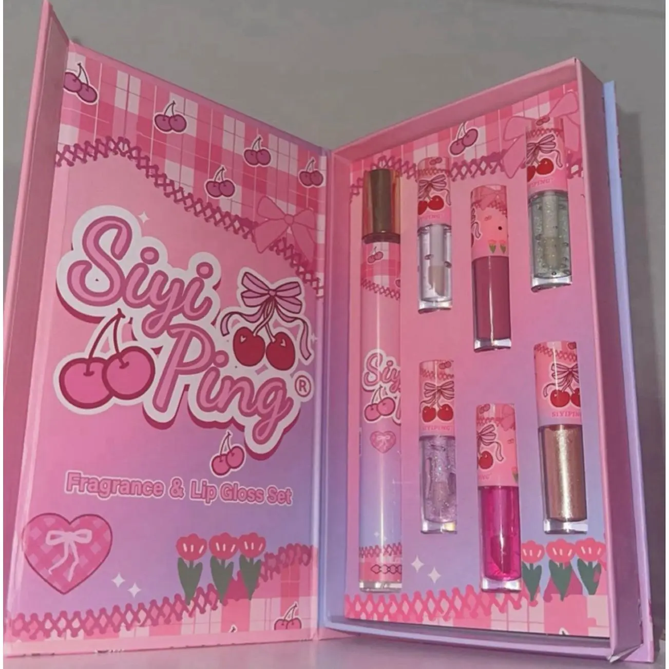 Fragrance & Lip Gloss Set cherry