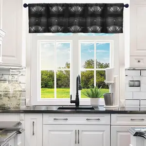 Feelyou Basketball Arena Sports-Themed Curtain Valances - Home Decoration Curtain, Home Textile, Interior Decoration Accessories for Kitchen, Bathroom Windows