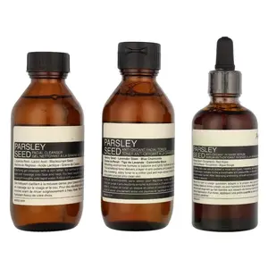Aesop Parsley Seed AntiOxidant Skin Care Set 3x3.4oz 3x3.4oz Day Use