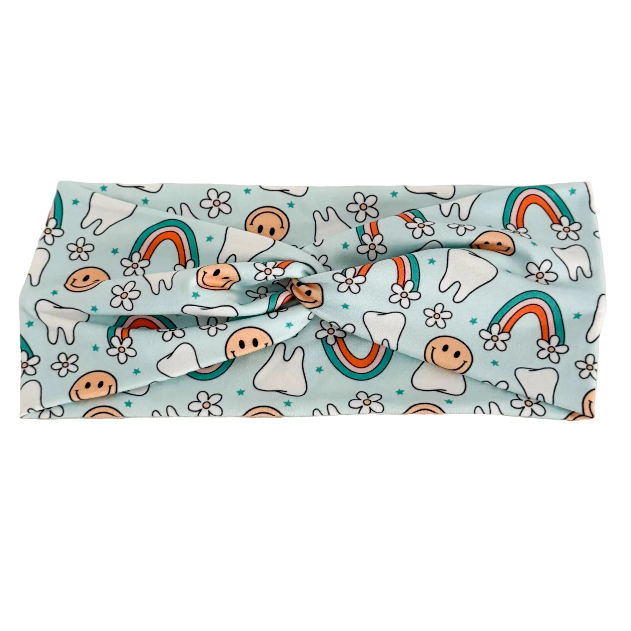 Retro Dental Twist Headband – Gift for Dentists & Hygienists