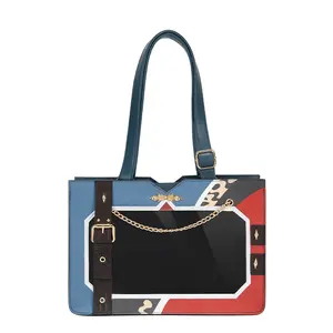 Kabaqoo Original Ashes of the Kingdom Sun Ce Ita Bag | "Floating Life Strategy" Attribute Anime Tote | Multi-Way Crossbody/Shoulder/Commuter Briefcase | For Women & College Work Daily Use summerwins