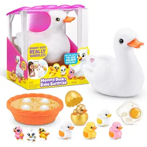 Pets Alive Mama & Baby Surprise, Mama Duck, Electronic Pet Toy