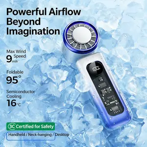 Kafei Le handheld small fan, cooling small electric fan, silent and powerful charging USB summer cooling device, mini outdoor portable portable portable turbo, ultra quiet and silent, ultra long battery life