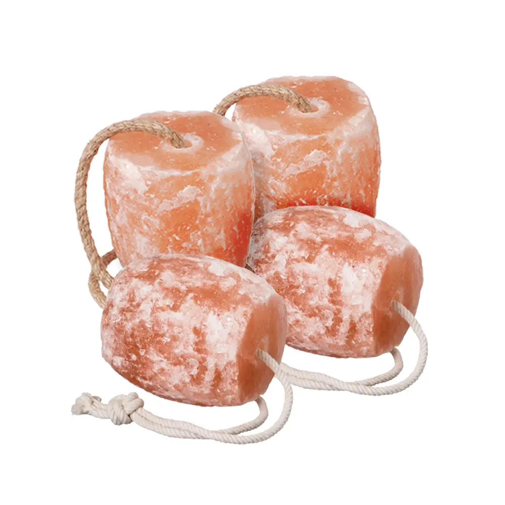 Himalayan salt lick block for Horse, Deer and Cows Licking animal blocks 2-3lbs Pack 4