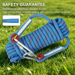 0.4inch 33ft Multi-Purpose Durable Synthetic Rope, Ideal for Flag Poles, Pet Leashes, Clothes Hanging, Item Binding, Water Activities