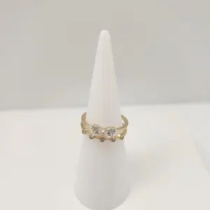 14k Gold Laminated Adjustable Bow Ring