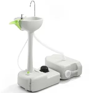 Portable Outdoor Hand Sink with 24L Recovery Tank - No-Tool Setup, HDPE Lightweight Design for Camping & Job Sites
