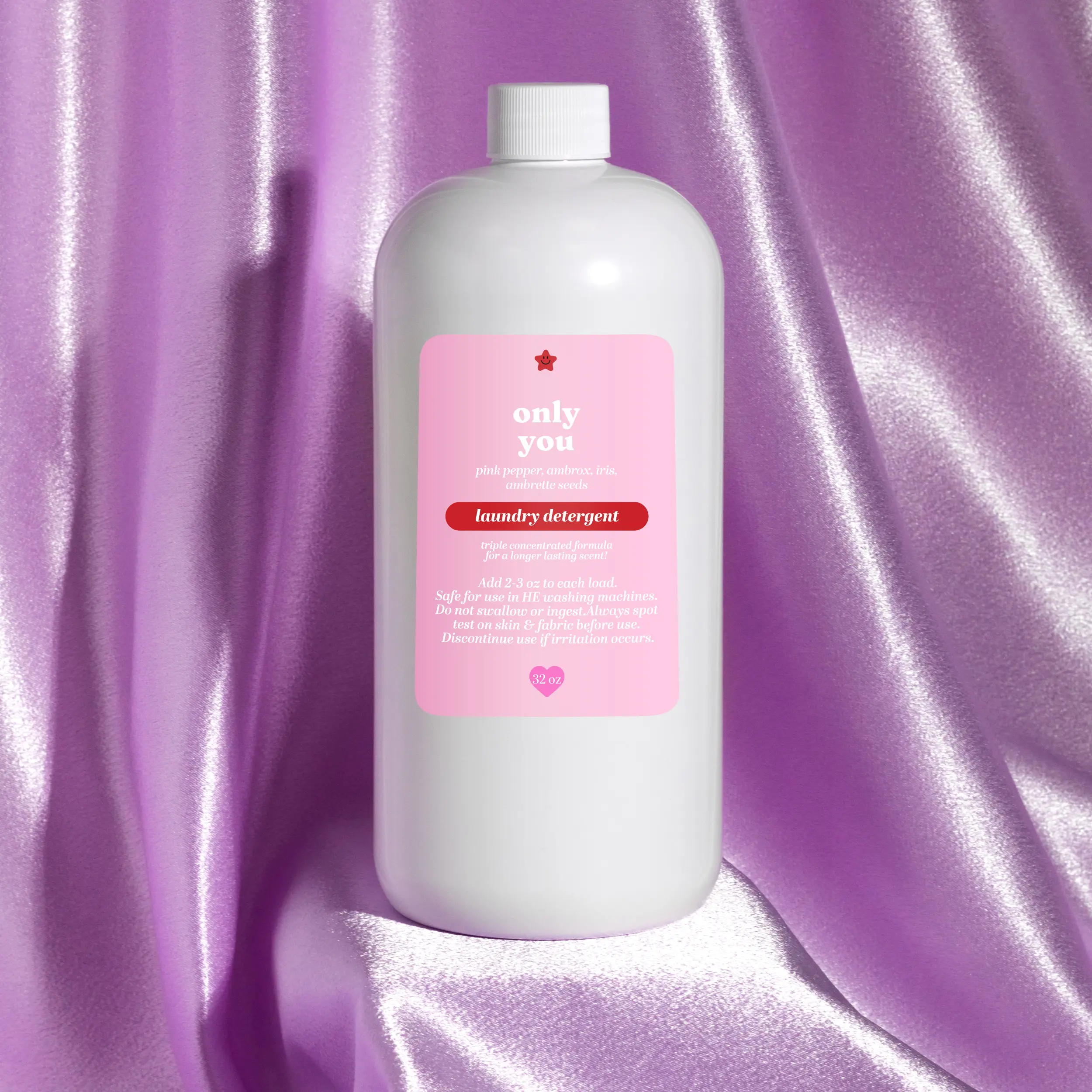 Only You Scented Liquid Laundry Detergent - 32oz Household Scented Laundry Detergent - Long-lasting Scent