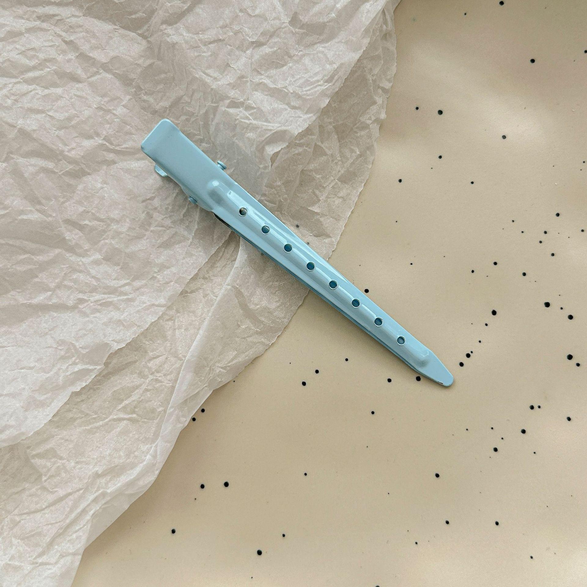 Seamless Duckbill Hair Clips for Women - Alloy Styling & Positioning Clips for Bangs, Broken Hair & Forehead