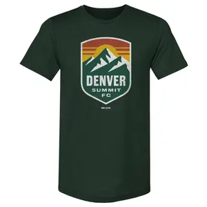 Denver Summit FC | Vintage Primary Logo | Premium Tri-Blend Graphic T-shirt