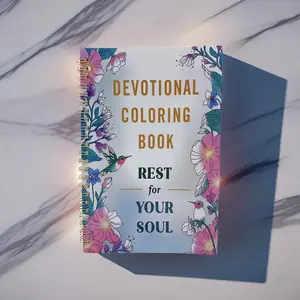 Adult Coloring Book with Beautiful Illustrations, Creative Outlet for Artistic Expression and Self-Expression and Relaxation, Inspiring Pages for Stress Relief, Devotional Coloring, Mindfulness