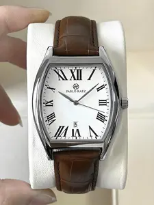 Men's Business Fashion Analog Classic Quartz Watch, Stainless Steel Material, Perfect for Parties, Daily Accessories, Trendy and Elegant Gift Watch