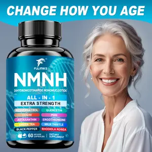 NMNH (Dihydronicotinamide Mononucleotide), NAD Supplement to Boost NAD+ Levels as We Age (May Be More Effective Than Nicotinamide Riboside), NMNH Supplement - 60 Capsules