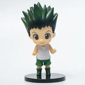6Pcs/1Set Anime HUNTER×HUNTER Figure Killua Zoldyck Toy Chrollo Lucilfer Model GON FREECSS Doll Action Figure Kurapika Set