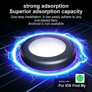 1PC Mini Tracker + Magnetic Case Compatible with Apple Find My, Global Coverage, Long Battery Life, Cr2032 Replaceable, Car Bike Pet Luggage