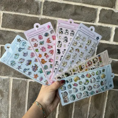 Sticker Sheet 1 Piece - Adhesive Decorative Stickers for Personalization and Organization