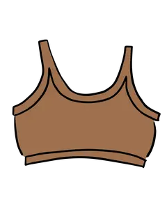 Longline Bra Hazelnut