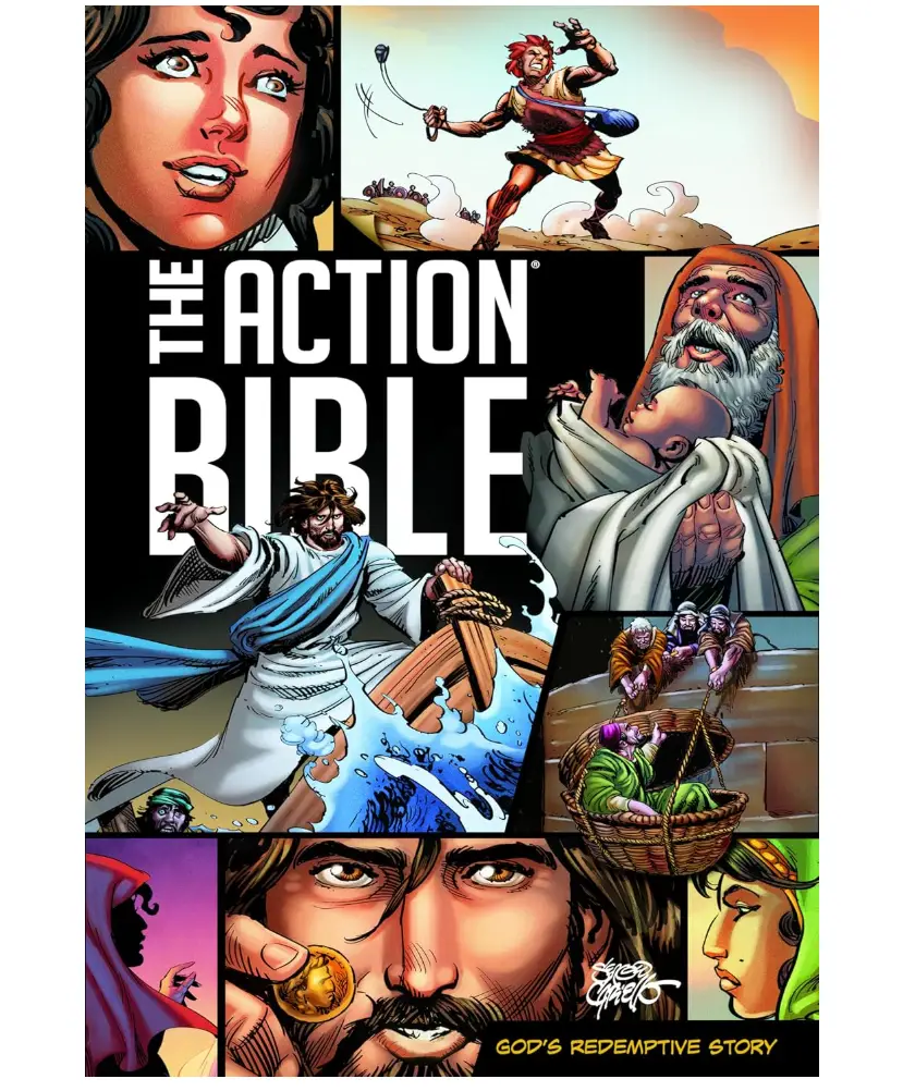 The Action Bible: God's Redemptive Story, Hardcover