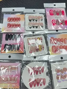 Mango(4681)gc.30$ can get 15 pairs of nails.We have different shapes and different styles