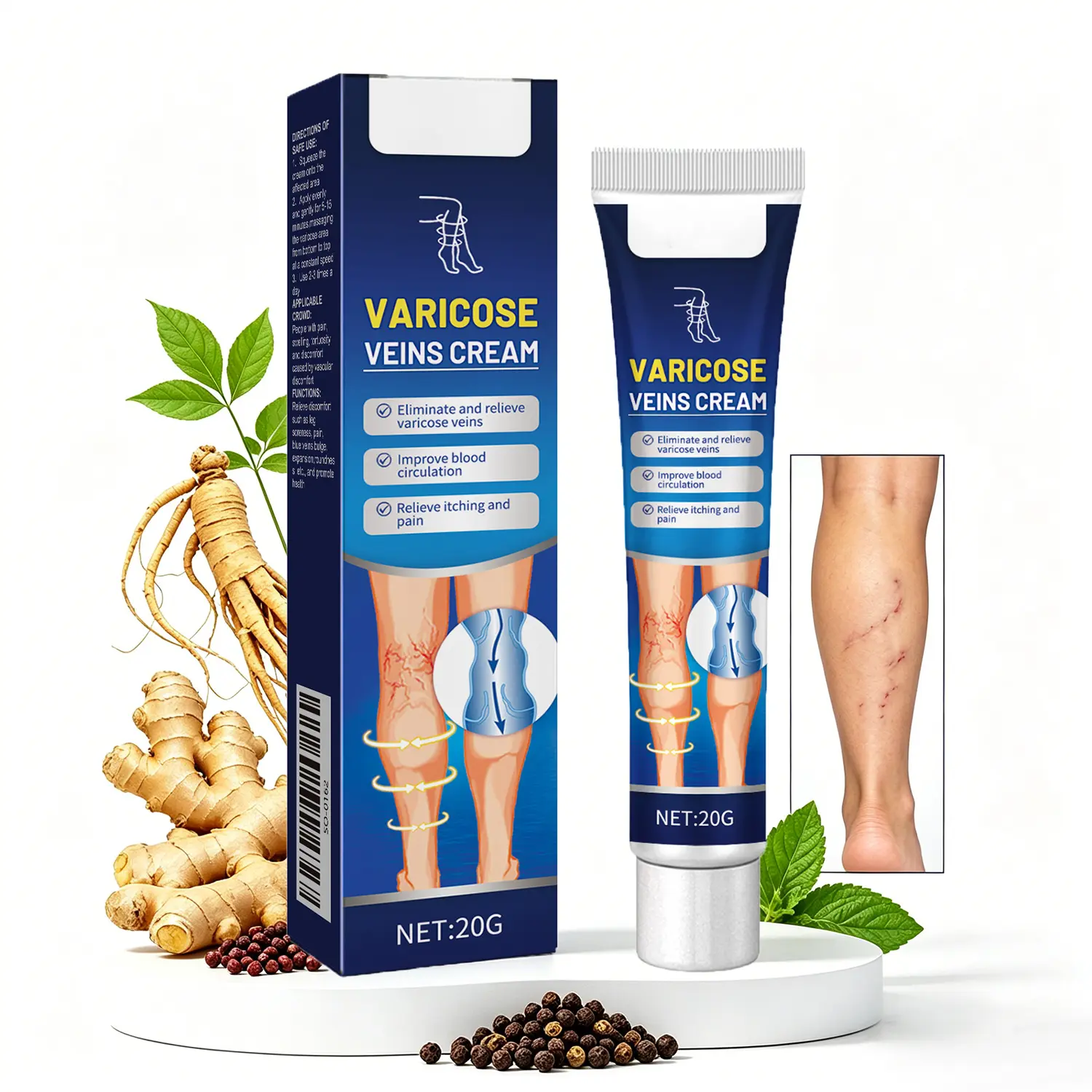 Leg Care Cream Leg Massage Cream for Tired Heavy Legs Skin Smoothing Moisturizing Lotion Helps Improve Uneven Looking Skin Daily Leg Care Hydrating Formula