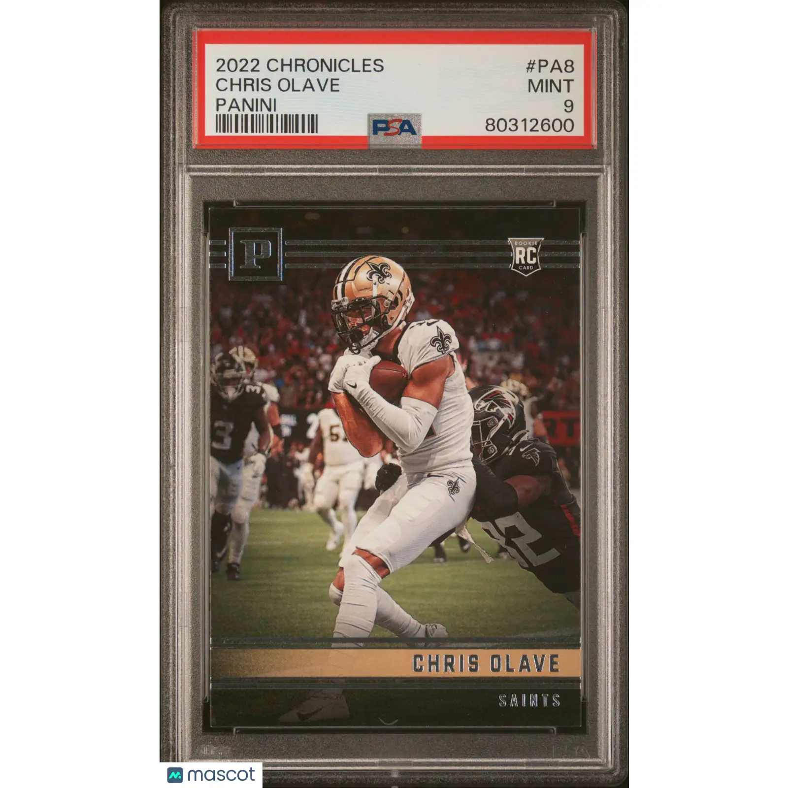 Chris Olave PSA 2022 Panini Chronicles Panini #PA8 9