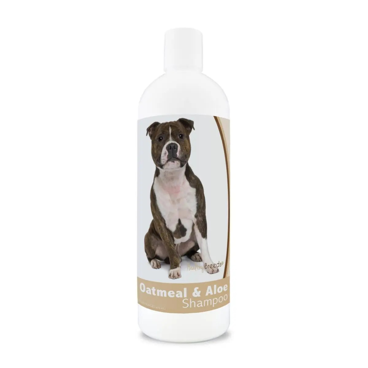 Healthy Breeds 840235115151 16 oz Staffordshire Bull Terrier Oatmeal Shampoo with Aloe