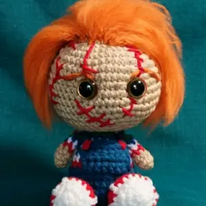 Little Horrors Chucky Amigurumi Collectible Plush