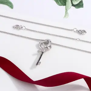 Women's Knot Key Necklace - A gift for mom and wife