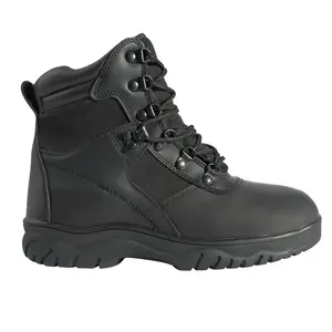 Rothco Blood Pathogen Resistant & Waterproof Tactical Boots 6 Inch Black - Footwear Work Boot, Frontline Workear Walking Shoes Closed Leather