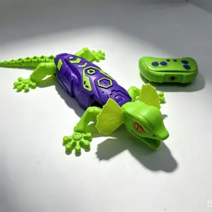 Wall Climbing Remote Control Lizard Toy, Kids' Electric Gecko Robot, Fun Prank Toy, Suitable for Ages 3+, Christmas Birthday Gift