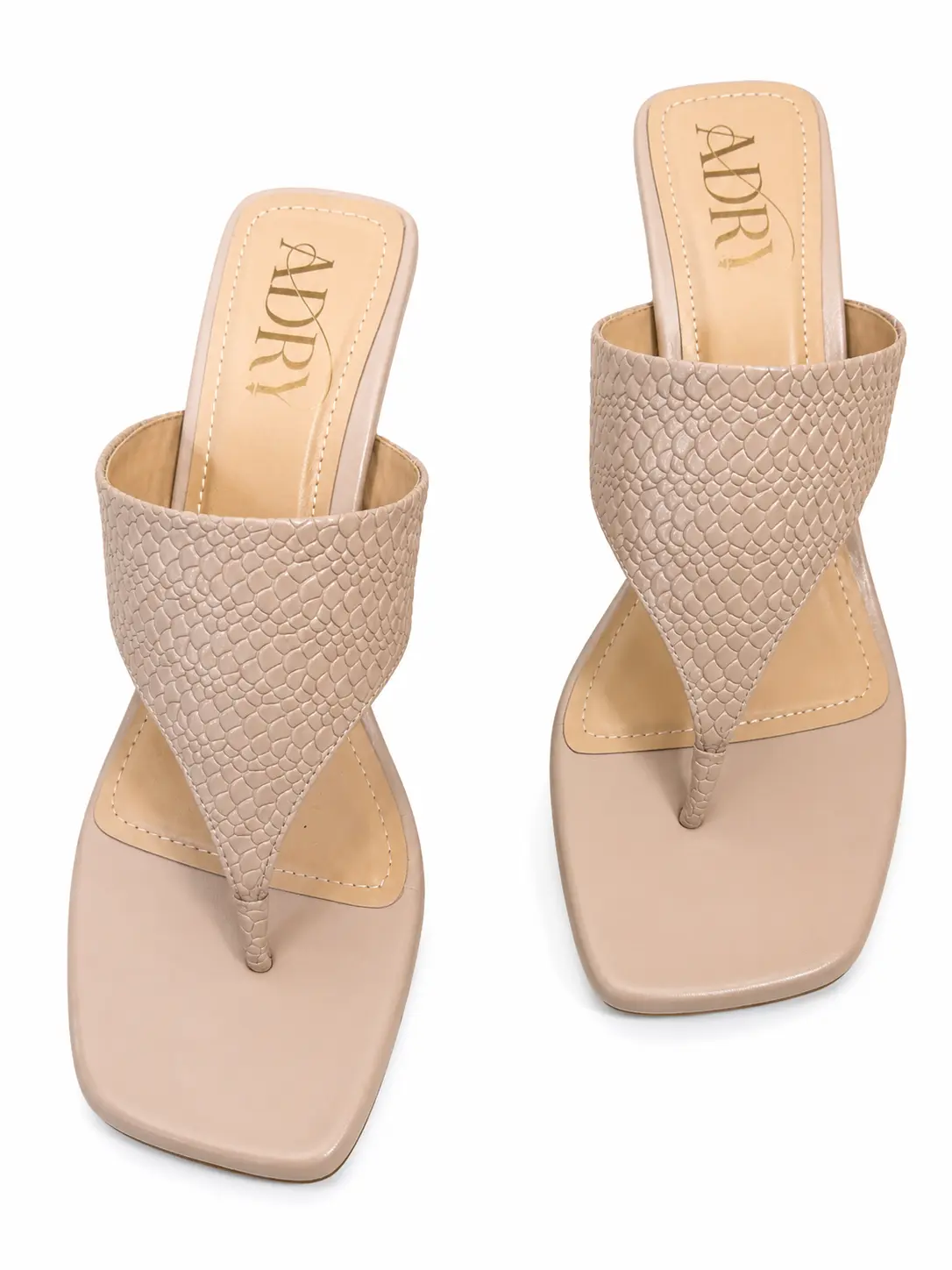 Adry’s Luxury Comfort Platform Sandals Leather