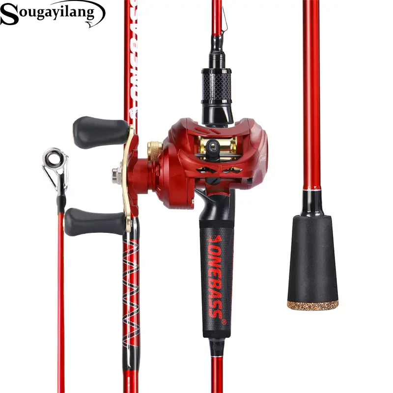 Sougayilang Fishing Rod and Reel Combo, Medium Heavy Fishing Pole with Baitcasting Reel Combo, 2-Count Baitcaster Combo, Outdoor fishing sup - TikTok Shop Sougayilang Fishing Rod and Reel Combo, Medium Heavy Fishing Pole with Baitcasting Reel Combo, 2-Count Baitcaster Combo, Outdoor fishing sup - TikTok Shop