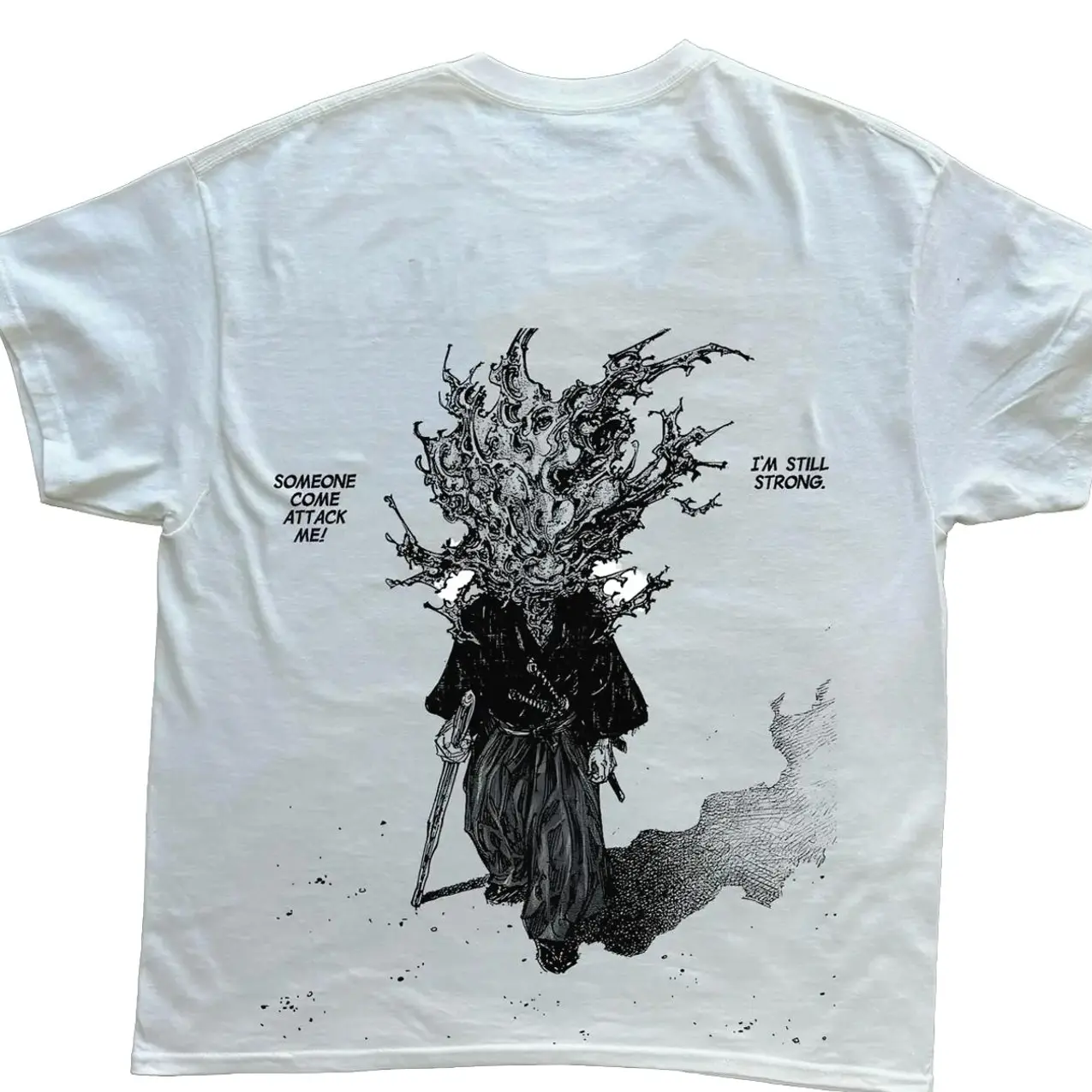 Vagabond Unisex Cotton Tee Oversized Shirt - ONLY BACK SIDE 10