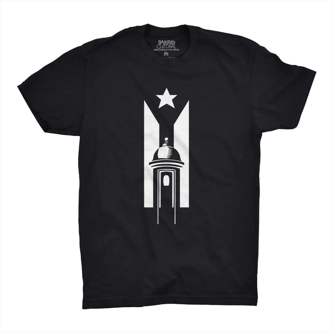 Camiseta Garita y bandera